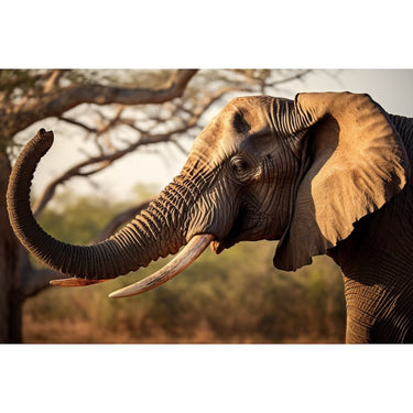 Tableau Éléphant Trompe